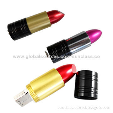 Lipstick USB Flash Drive, Wholesale, New